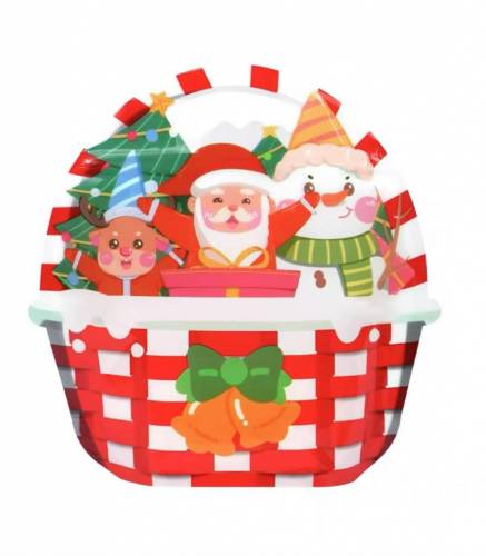 Волшебная корзинка красная